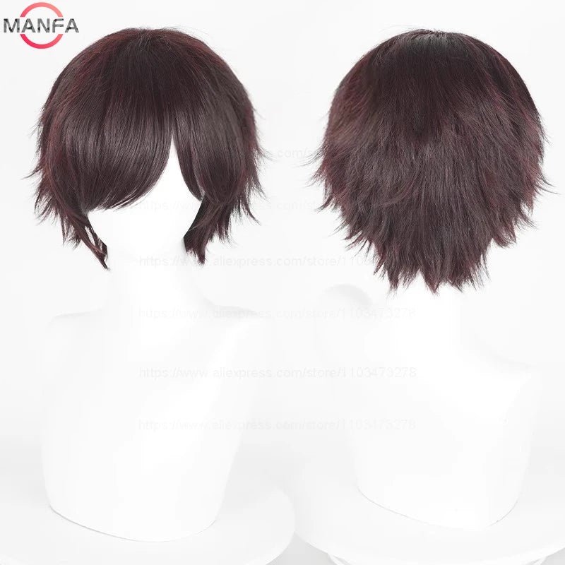 Short Synthetic Cosplay Wig – 30 cm