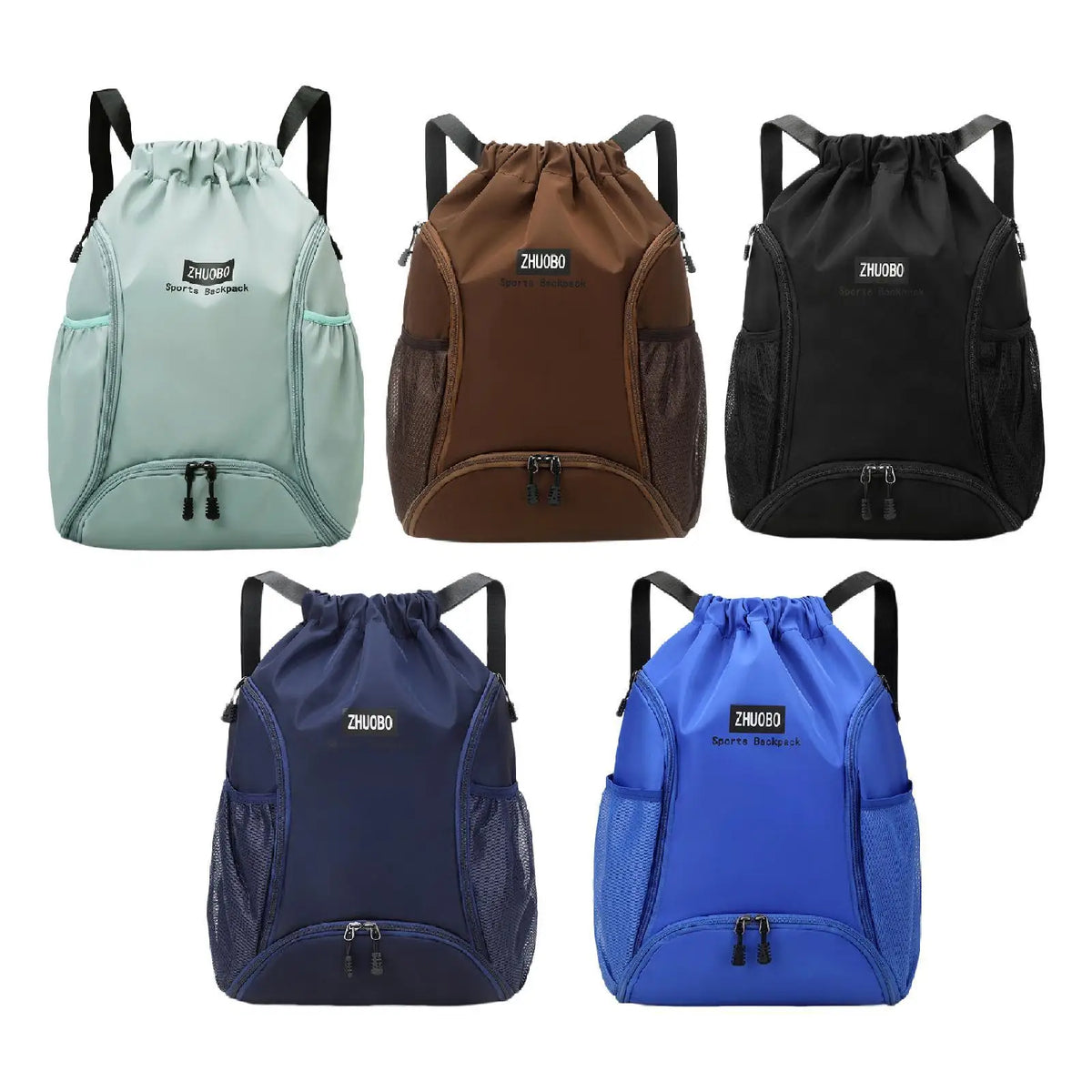 Adjustable Drawstring Basketball Backpack