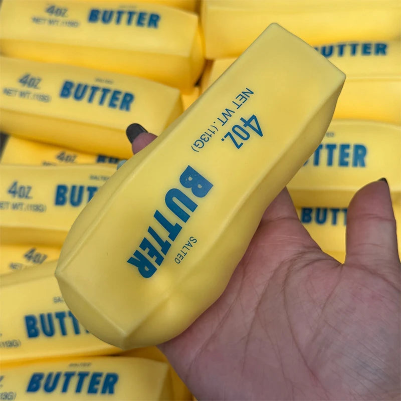 Butter Stick Crunchy Squishy Fidget Toy