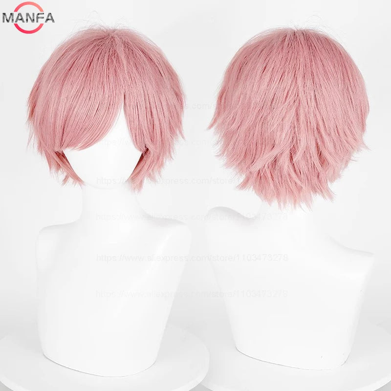 Short Synthetic Cosplay Wig – 30 cm