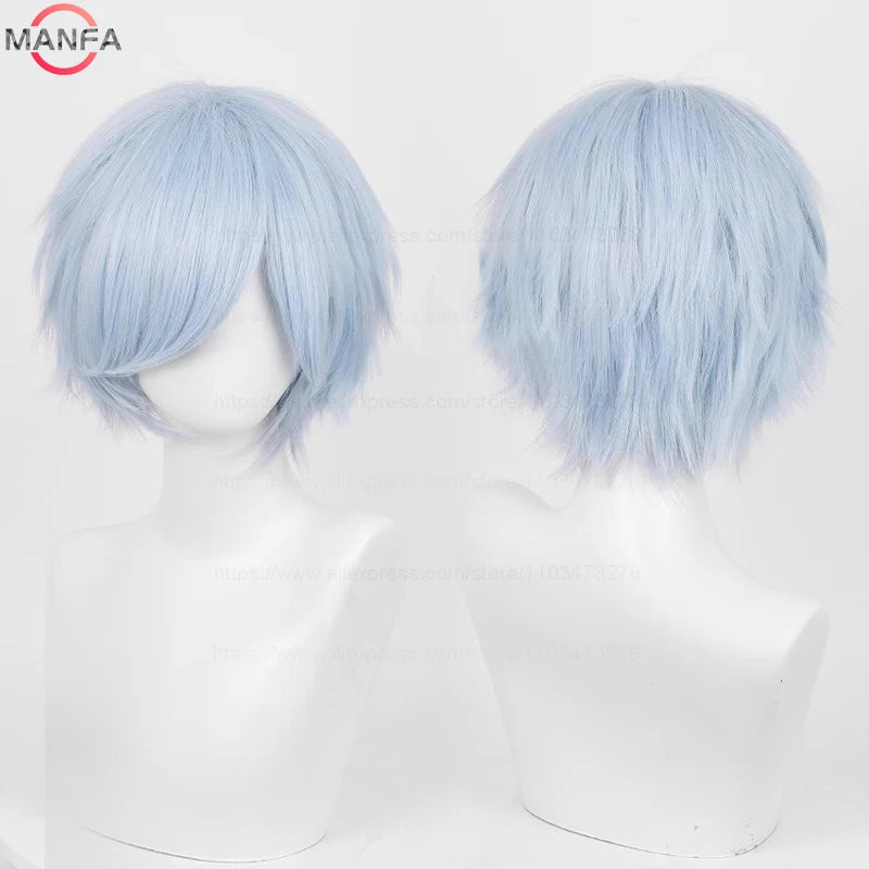 Short Synthetic Cosplay Wig – 30 cm
