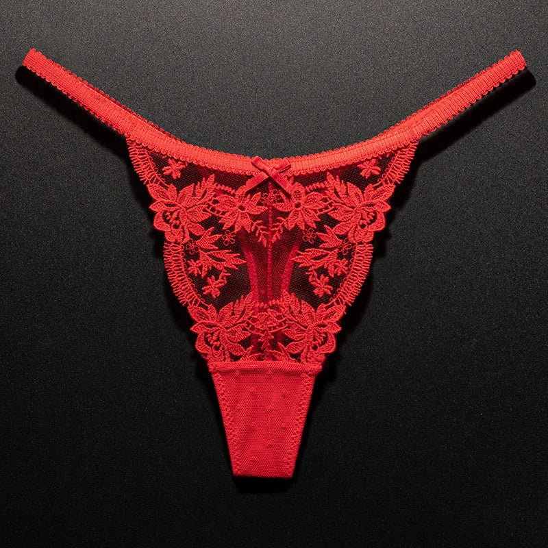 Women's Low-Rise Lace Thong