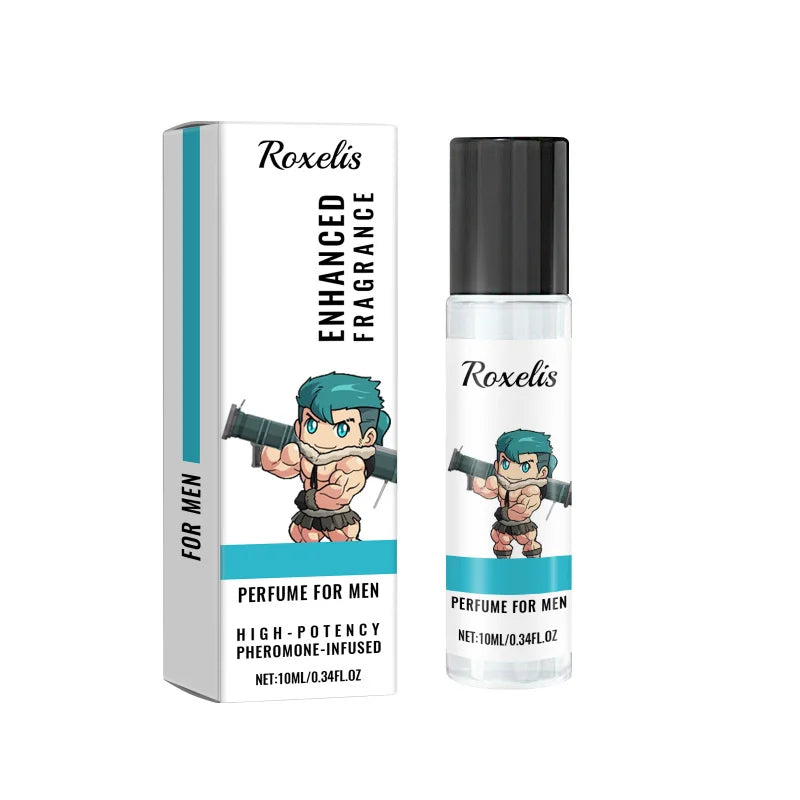 Mens Perfume Roll-On A natural, gentle, elegant, fresh, and long-lasting portable perfume for wrists, neck, and behind the ears