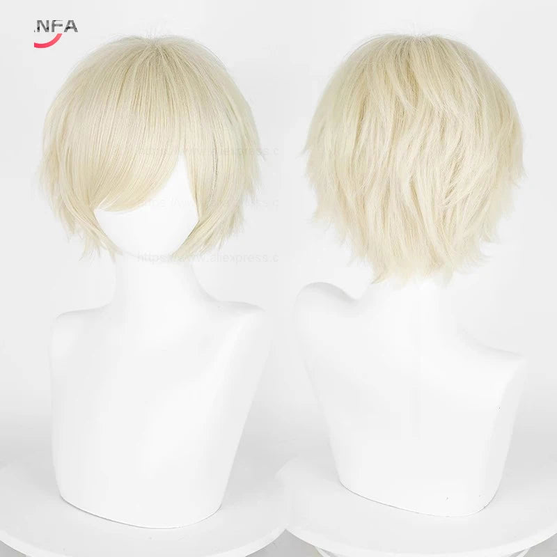 Short Synthetic Cosplay Wig – 30 cm