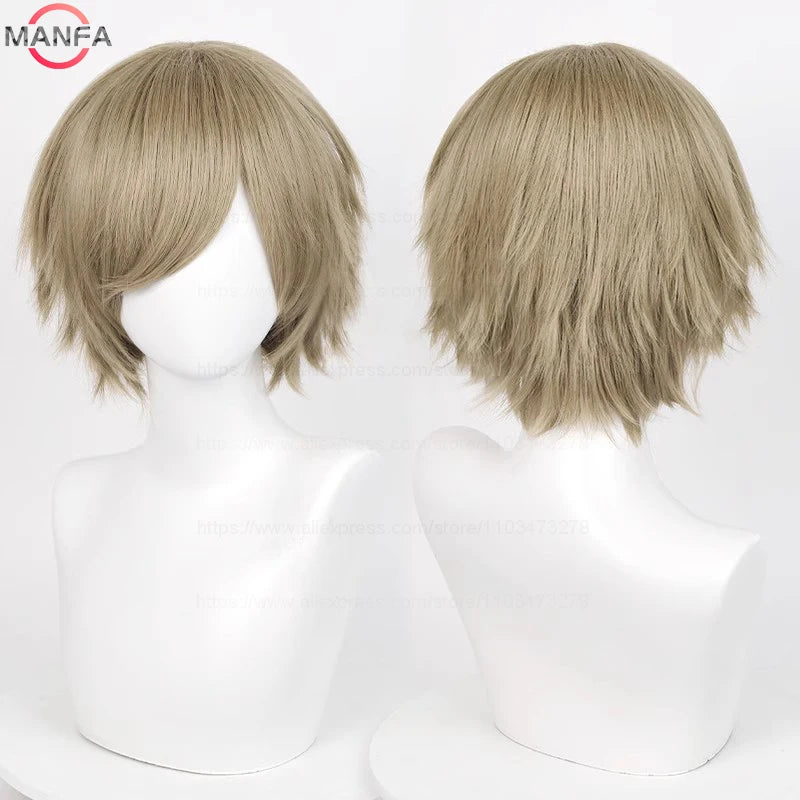 Short Synthetic Cosplay Wig – 30 cm