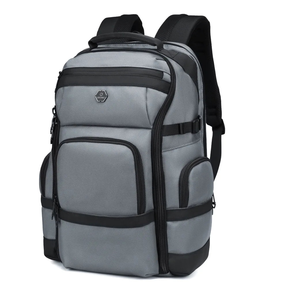 Men's Waterproof 17-inch Laptop Backpack