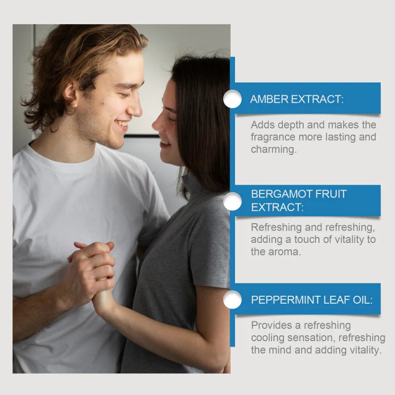 Men's Mint Cologne Exudes personal charm, long-lasting fragrance, light and elegant, fresh atmosphere, cologne perfume