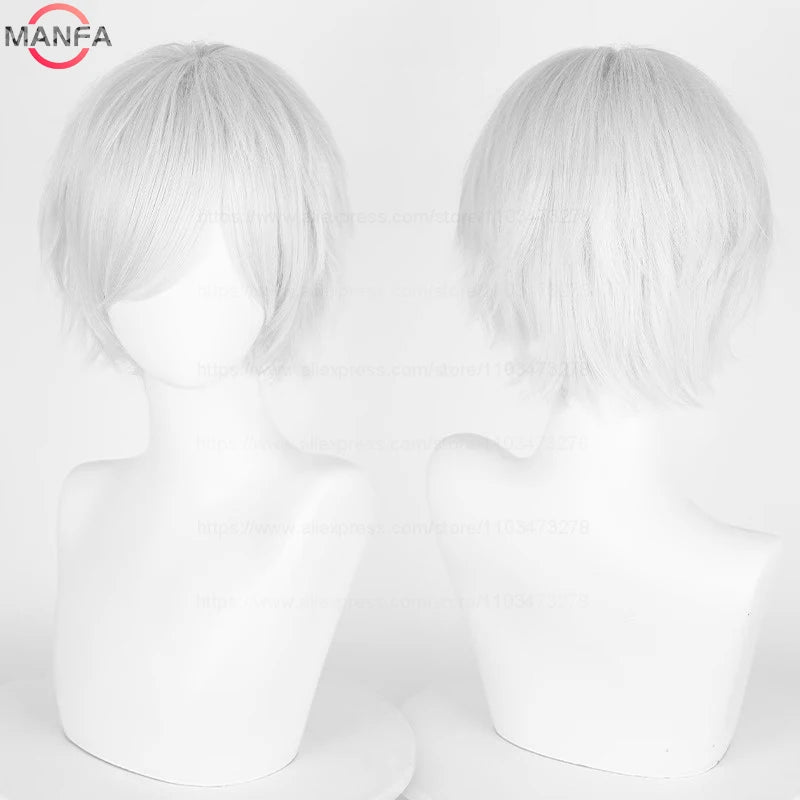 Short Synthetic Cosplay Wig – 30 cm