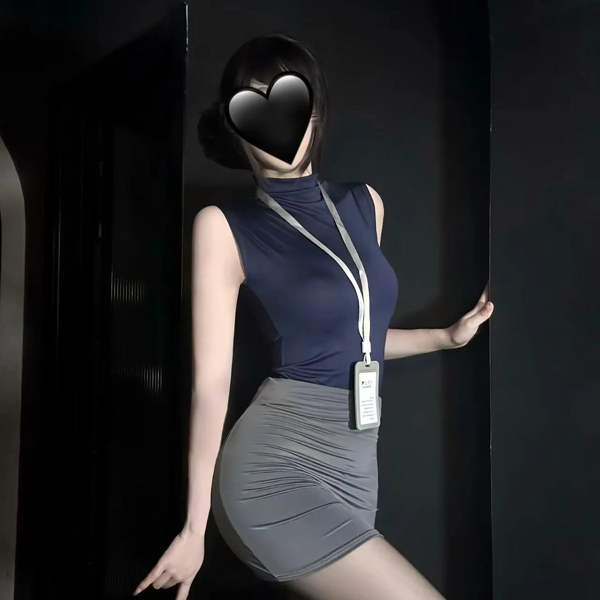 Women's Fitted Blazer & Bodycon Skirt Set