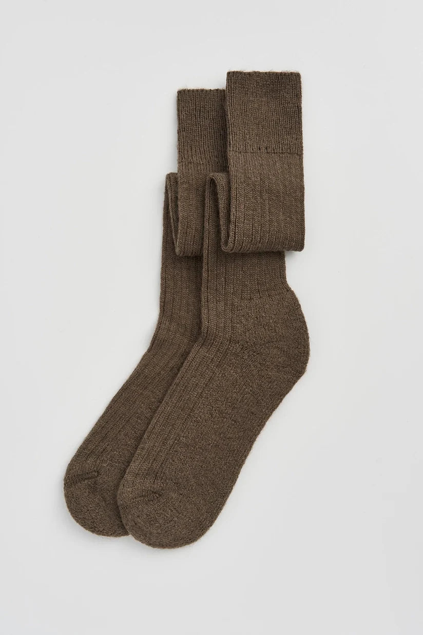 Wool Knee High Socks