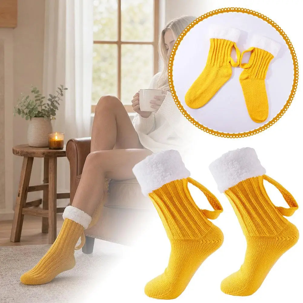 3D Beer Mug Knitted Socks