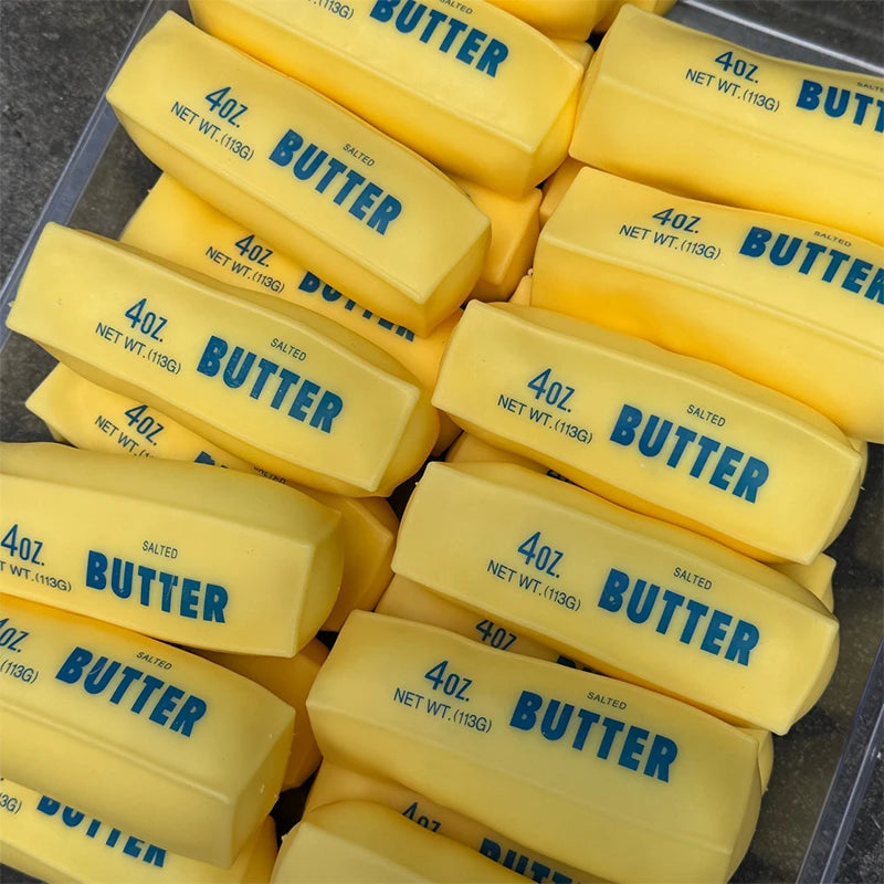 Butter Stick Crunchy Squishy Fidget Toy