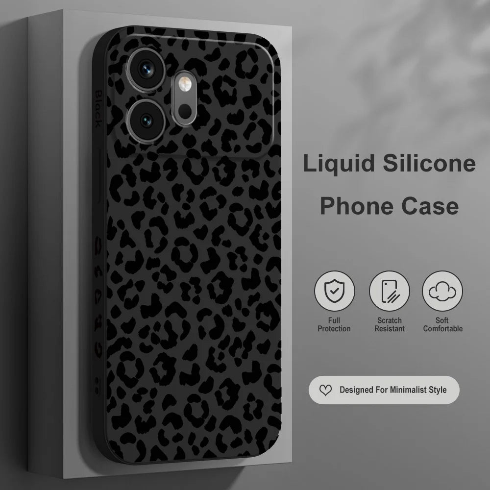 Cheetah Spot Phone Case For Huawei Honor 600 400 300 200 100 90 Pro Lite Smart Magic 8 7 4 Silicone Soft Cover