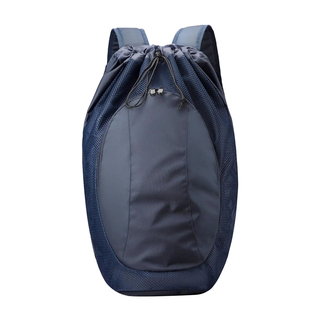 Drawstring Gym Backpack with Mesh Compartment