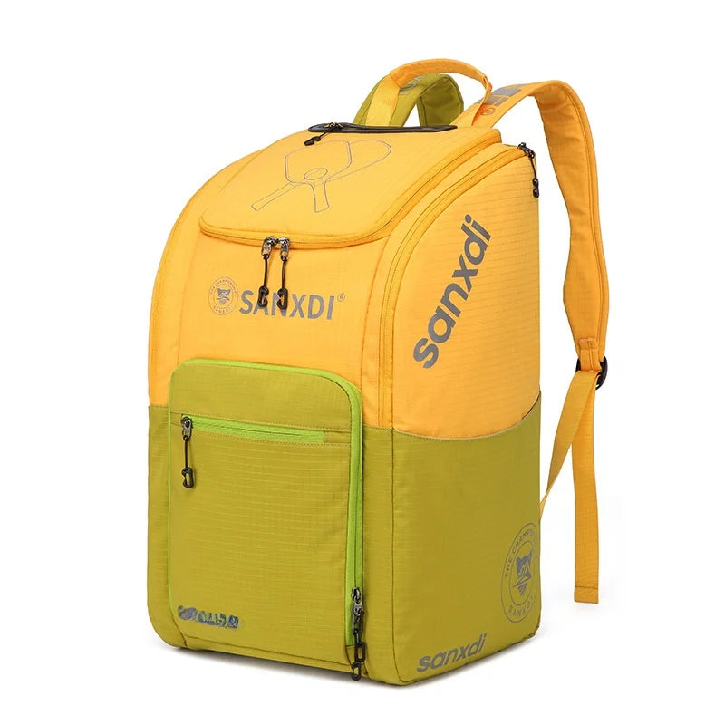 Peak Sports Bag Large Capacity Tennis Racket Bag Waterproof Badminton Shuttlecock Independent Compartment Travel Gear Backpack