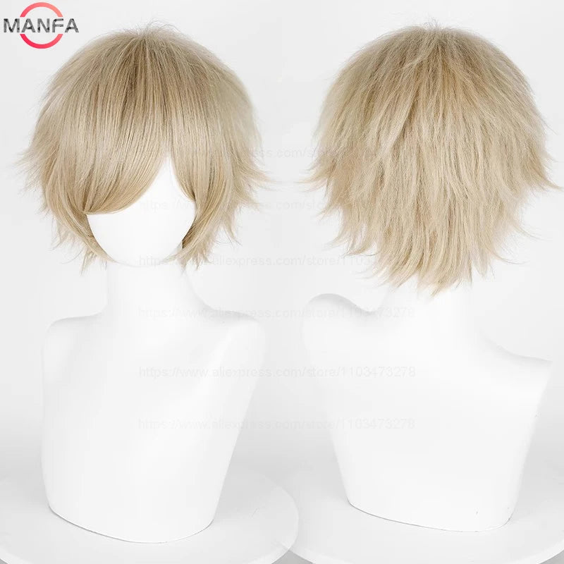 Short Synthetic Cosplay Wig – 30 cm