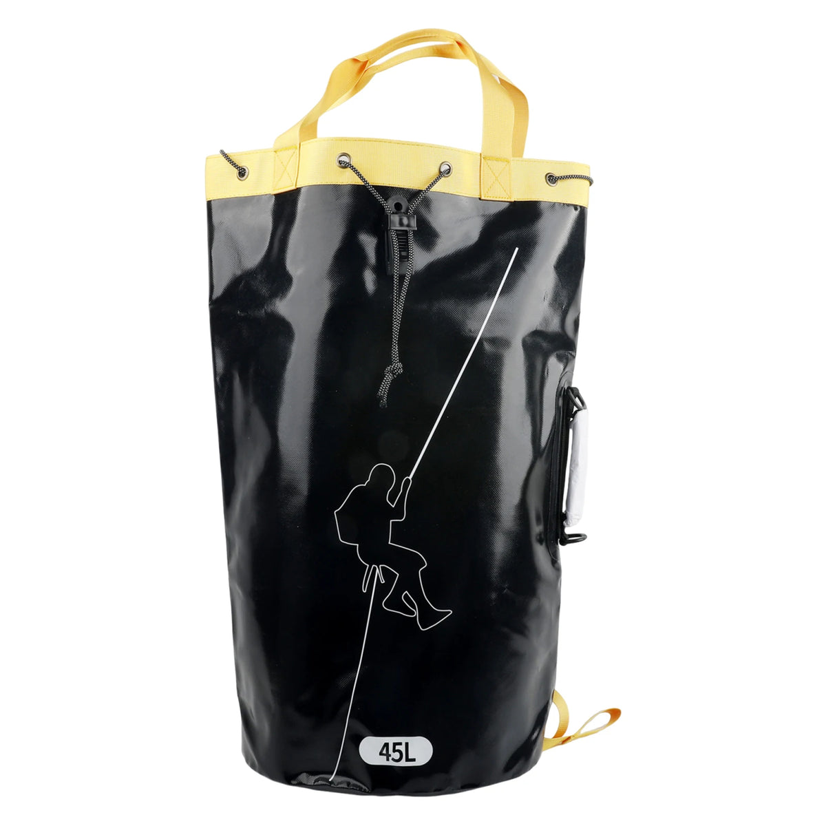Outdoor Climbing Rope Bag Drainable Thicken Rescue Gear Bag Large Capacity Rock Climbing Backpack For Exploration/Caving Explore