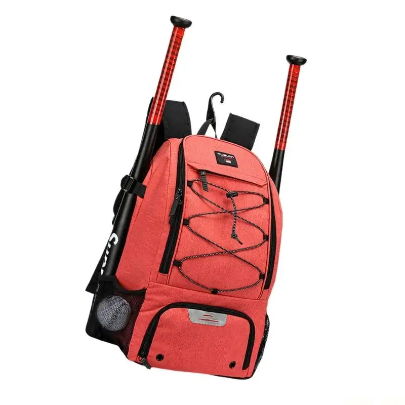 U2JB High Quality Polyester Baseball Practice Backpack Designed With Reinforced Fasteners And Ergonomic For Long Lasting Use
