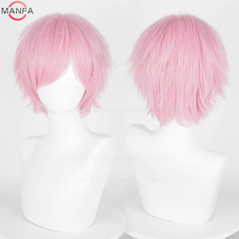 Short Synthetic Cosplay Wig – 30 cm