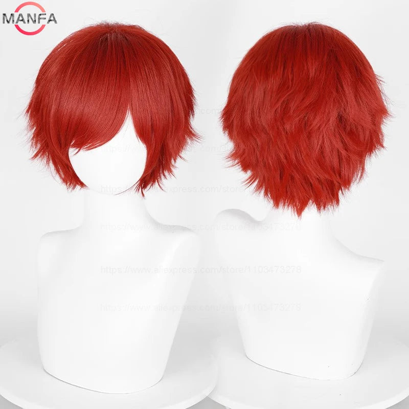 Short Synthetic Cosplay Wig – 30 cm