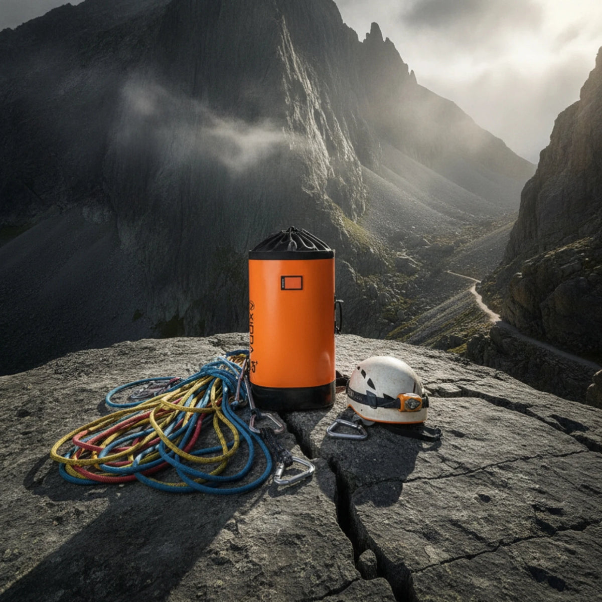 Rope Bag with Shoulder Straps Heavy-Duty Rope Storage Backpack Climbing Backpack Long-Lasting Outdoor Gear Bag Tough