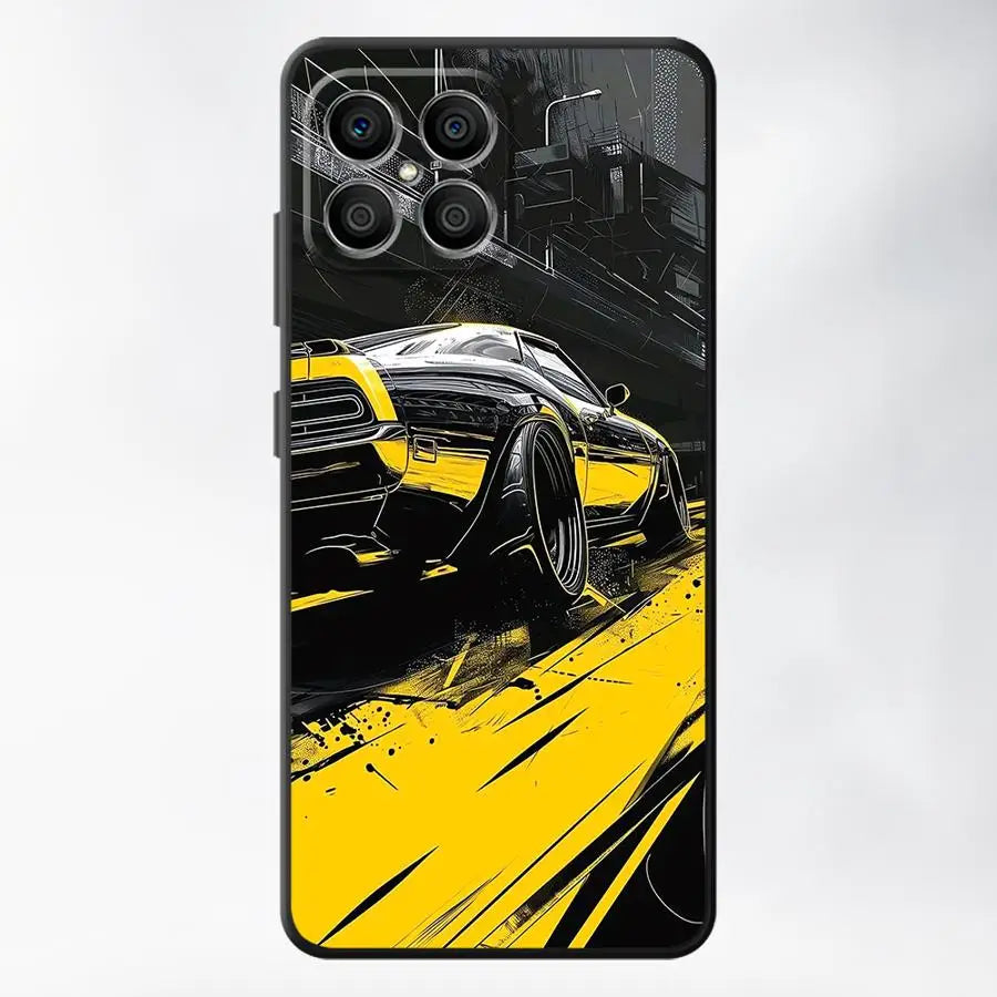 JDM Sport COOL Car Case for Huawei P Smart 2019 P30 P20 Pro P20 Lite 2018 P20 P40 Lite Funda Phone Cover