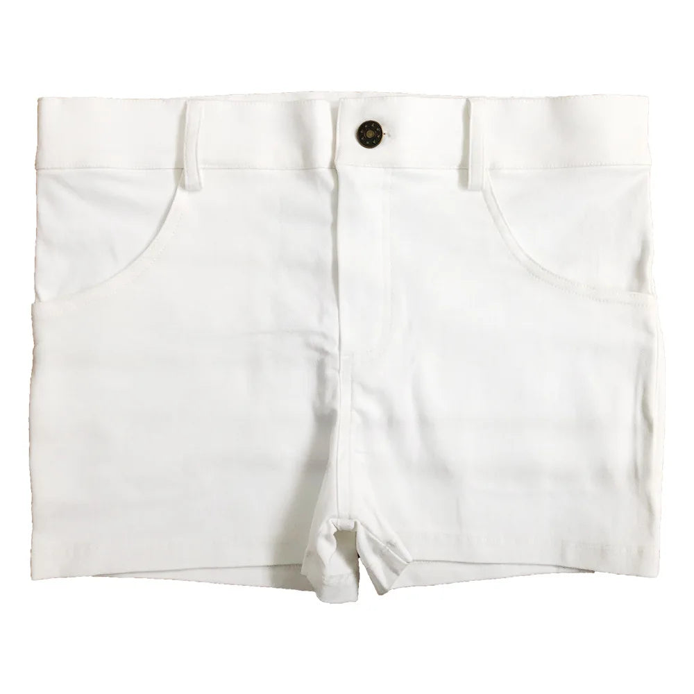 Men Sexy Shorts Customized Casual Slim Tight Strecthy Denim Underwear Pocket Stylish