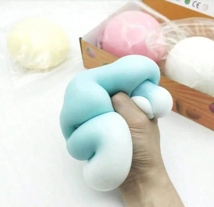 10cm Cheese Ball Squishy Fidget Toy