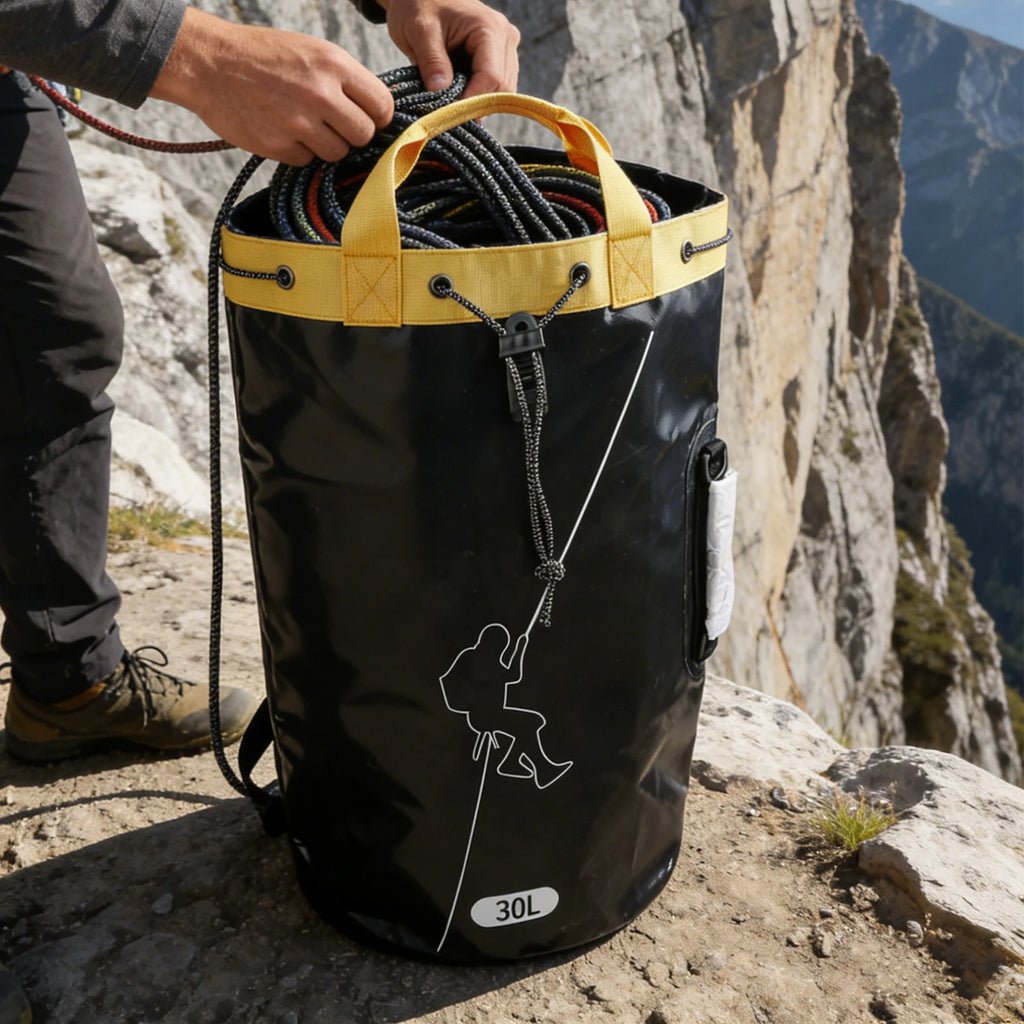 Outdoor Climbing Rope Bag Large Capacity Portable Arborist Equipment Rock Climbing Backpack For Exploration/Caving Explore