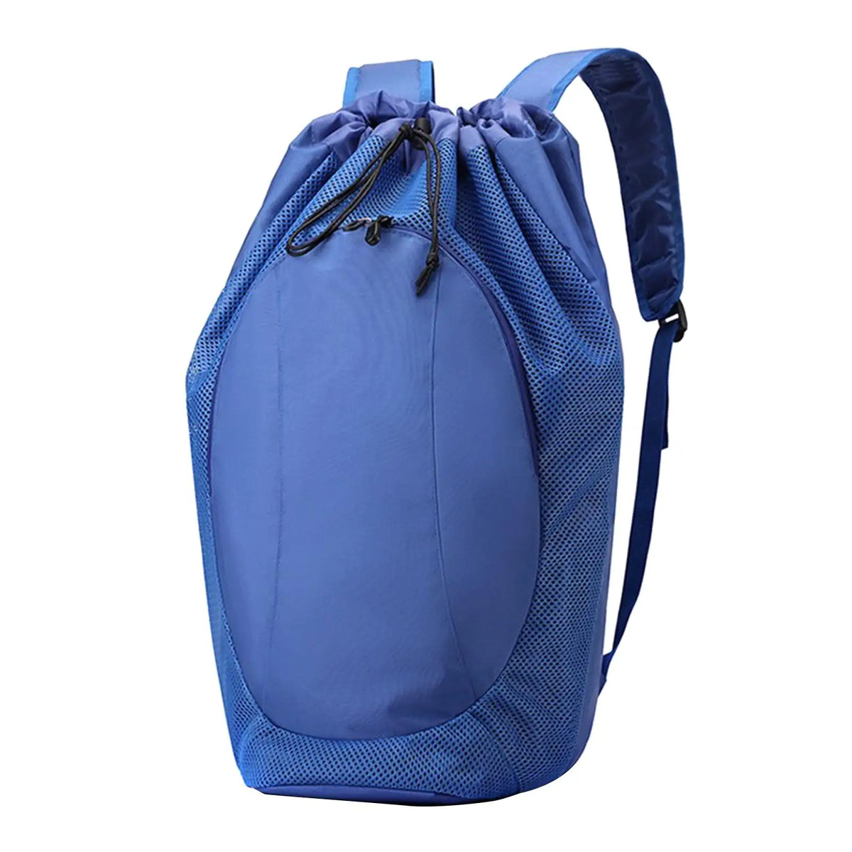 Drawstring Gym Backpack with Mesh Compartment