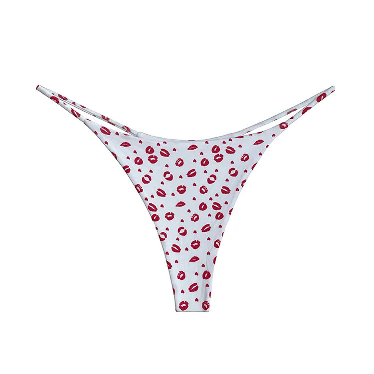 Women's Low-Waist Cotton Thong