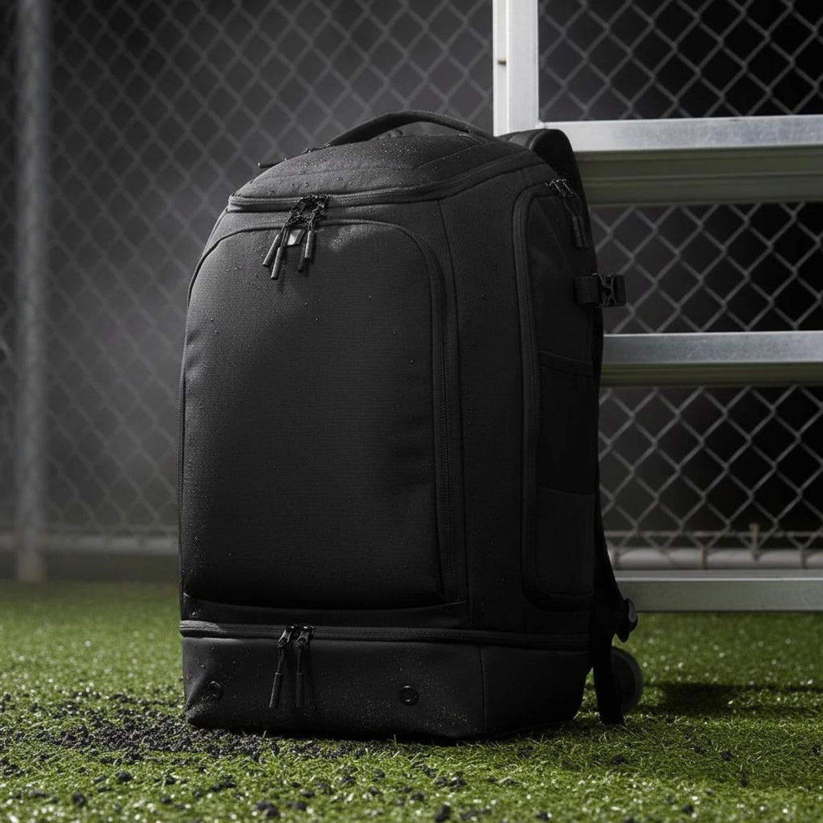 Baseball Equipment Backpack Large Main Compartment Softball Equipment Backpack Bat Sleeve Pack Wet Dry Separation for Matches
