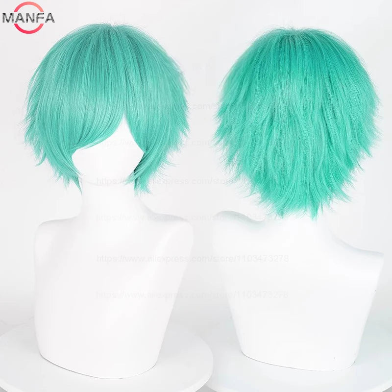 Short Synthetic Cosplay Wig – 30 cm