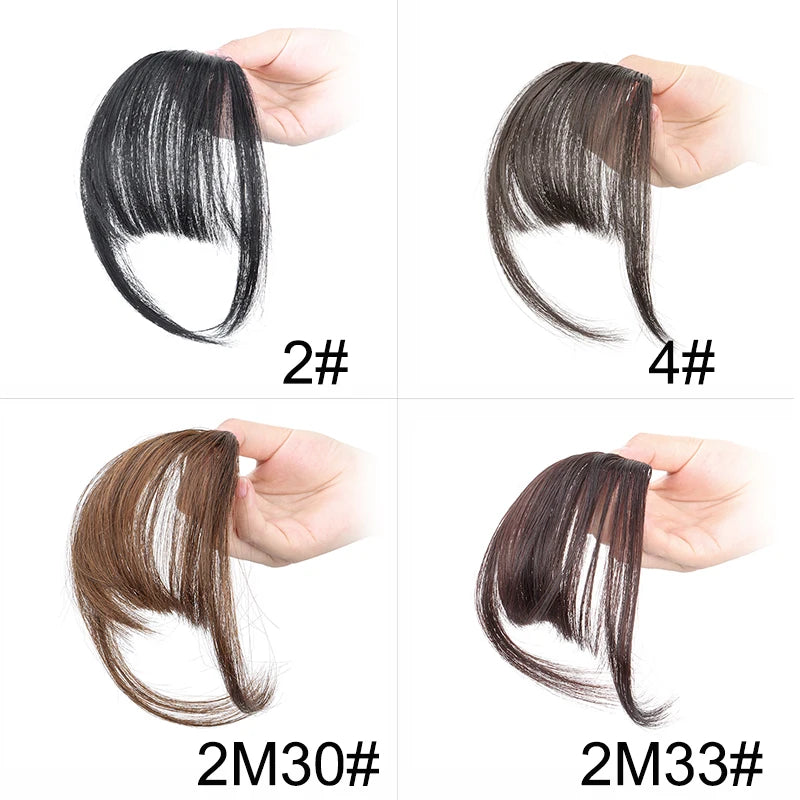Synthetic Fringe Hairpiece
