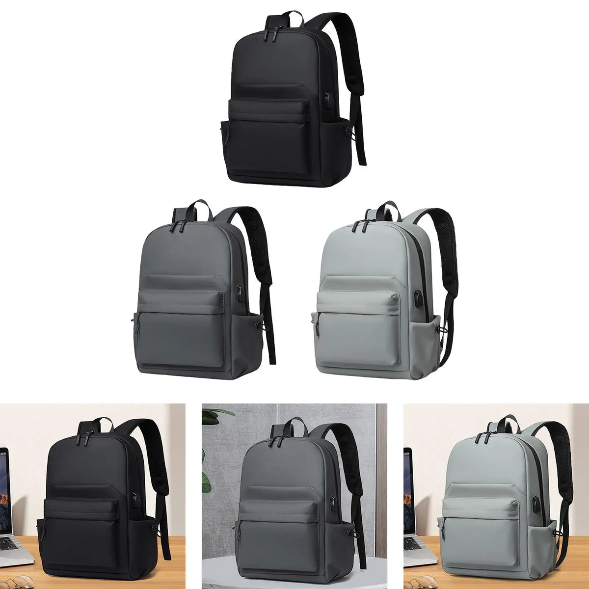 Oxford Laptop Daypack for Work & Travel
