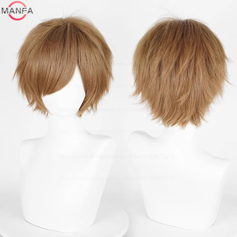 Short Synthetic Cosplay Wig – 30 cm