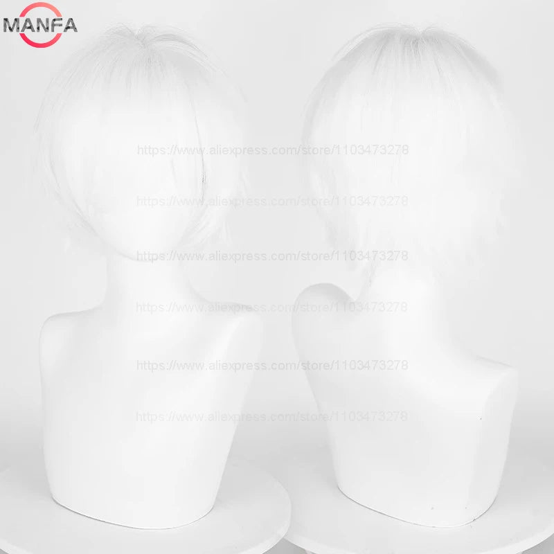 Short Synthetic Cosplay Wig – 30 cm