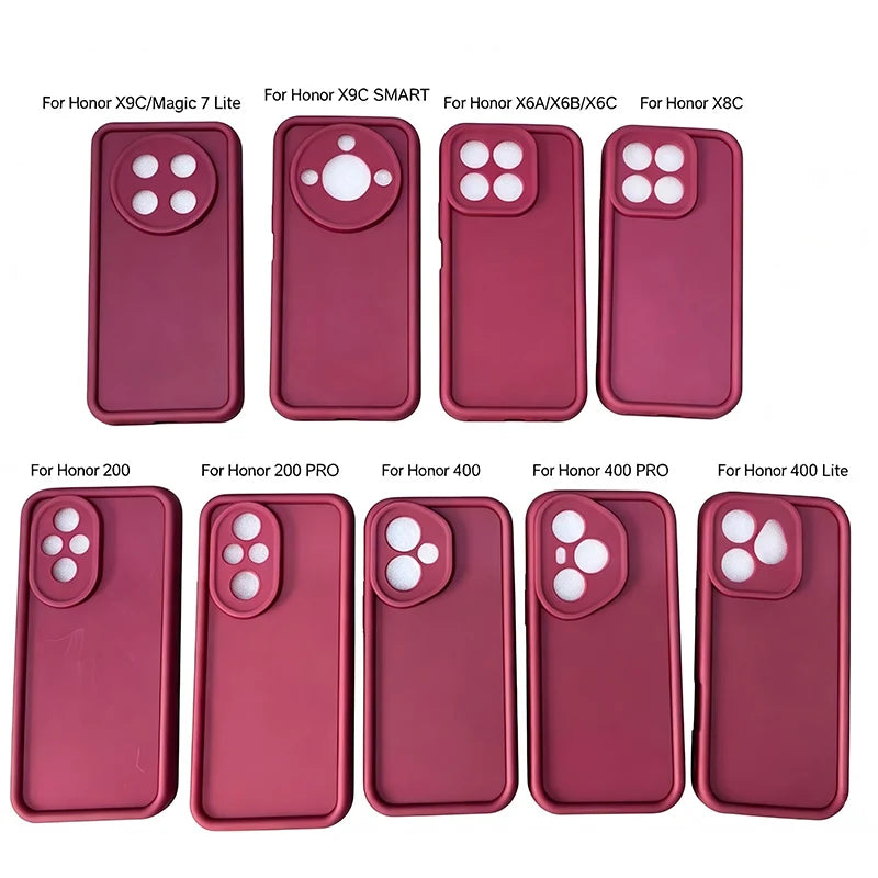 Airplane Painting Pattern Phone Case For Honor 400 200 Pro X8c X9c Smart X6a X6b X6c Magic7 Lite Shockproof Soft Silicone Cover