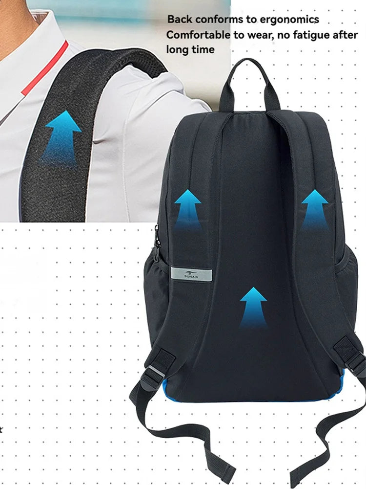 SUNAIS Bags for Men 537128, Sports Gym Backpack, Large Capacity Lightweight Travel Bag for Daily & Outdoor Use