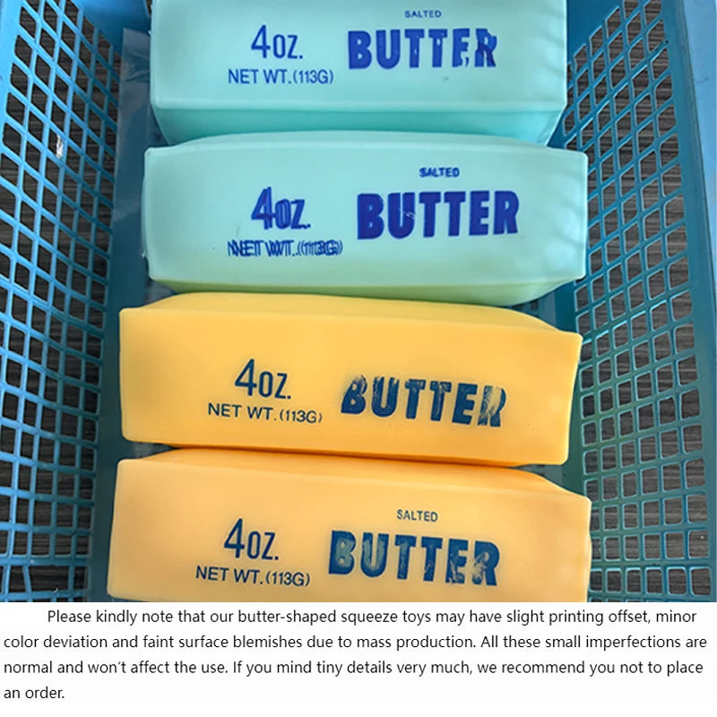 Butter Stick Crunchy Squishy Fidget Toy