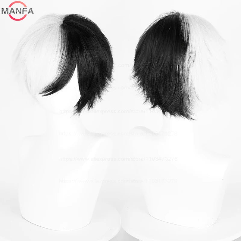 Short Synthetic Cosplay Wig – 30 cm