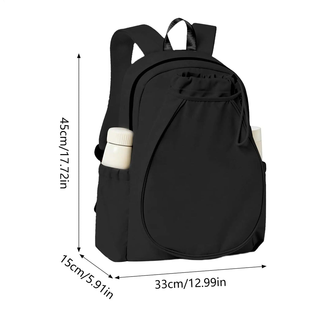 Pickleball Paddle Bag Holds 2 Rackets Training Pack With Shoe Compartment And Waterproof Pocket Gym Backpack For Training