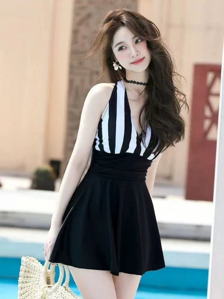 Women's Ruched One-Piece Swimsuit