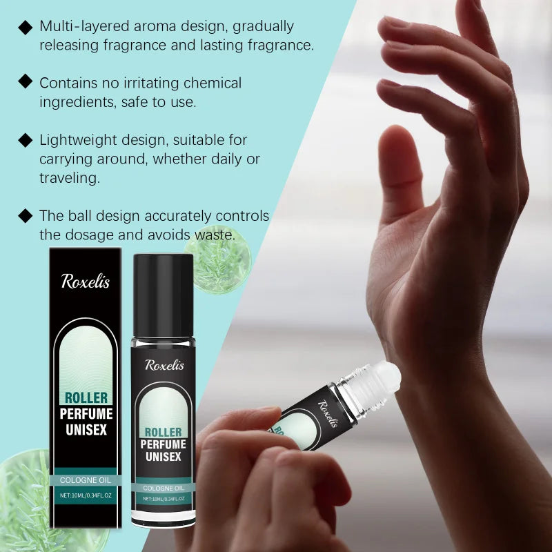 Roxelis Charming Roll-On Perfume Naturally elegant and long-lasting pheromone fragrance for inti