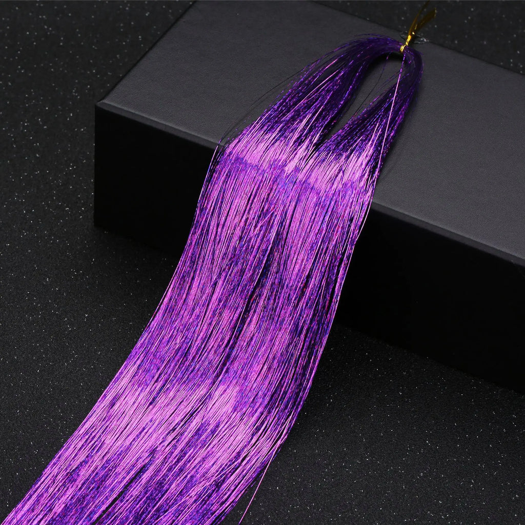 48-Inch Sparkle Hair Tinsel Kit