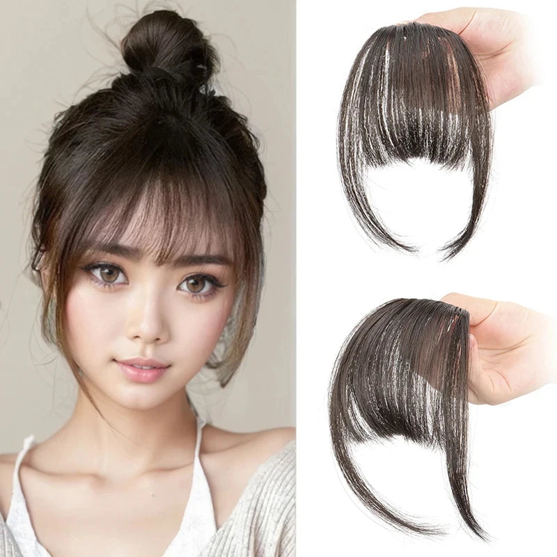Women's Clip-In Air Bangs Hairpiece