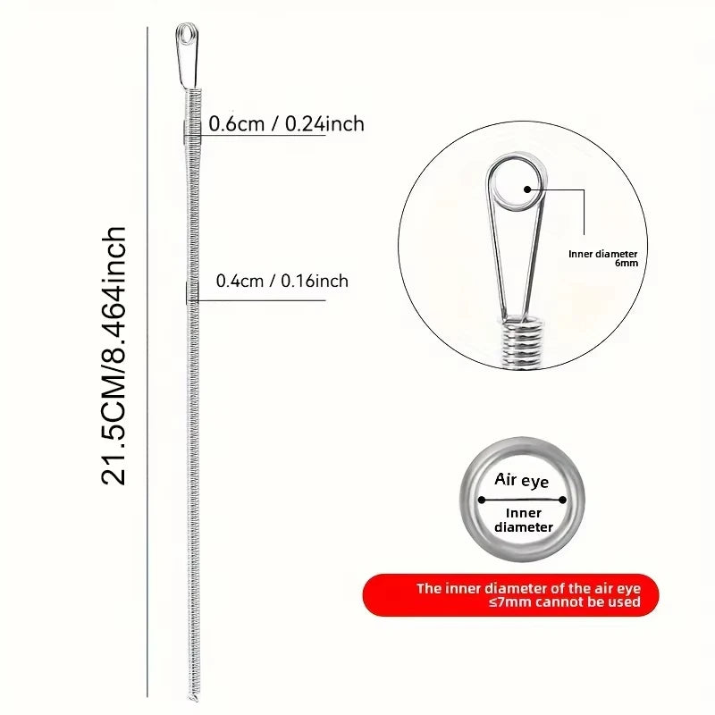 Flexible Drawstring Threader for Sewing