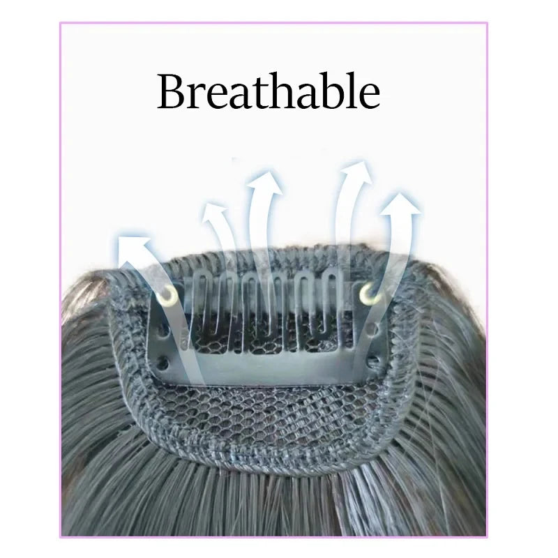 Women's Clip-In Air Bangs Hairpiece