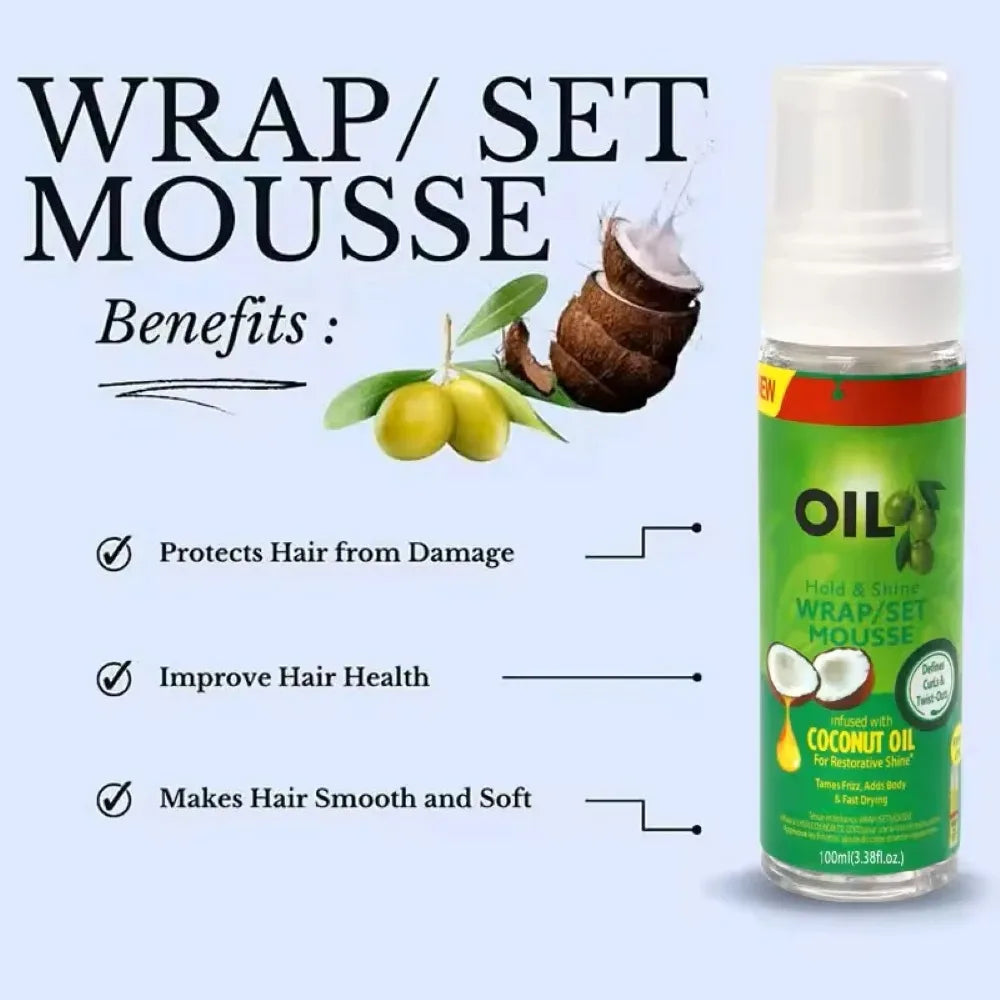 Anti-Frizz Styling Mousse – 100ml