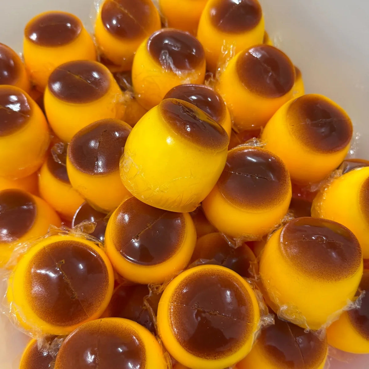 Caramel Pudding Crunchy Squishy Toy